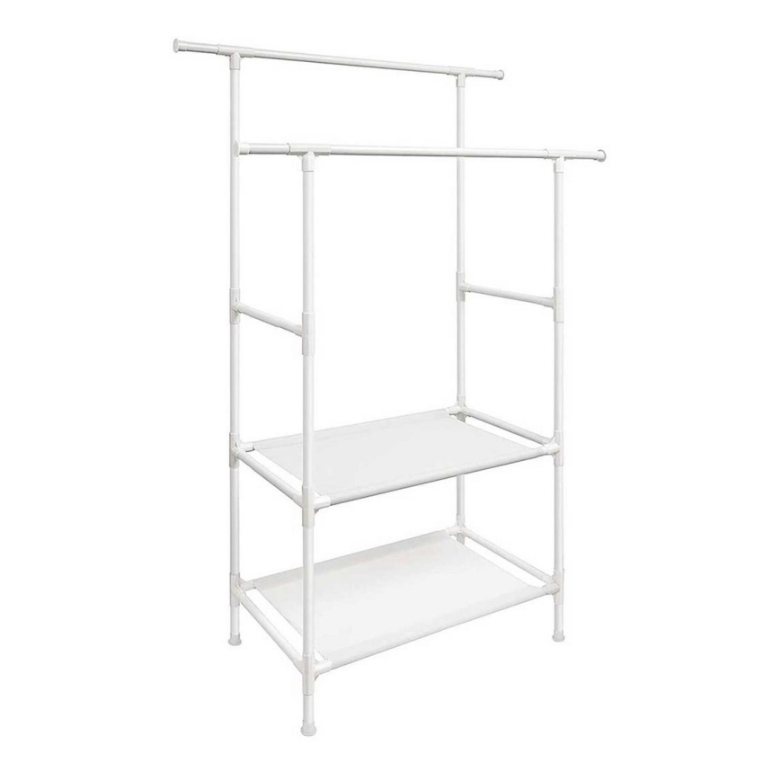 LINEA freestanding coat rack, white