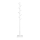 LINEA Freestanding Coat Rack, White