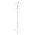 LINEA Freestanding Coat Rack, White