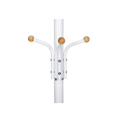 LINEA Freestanding Coat Rack, White