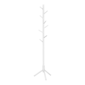 LINEA Freestanding Coat Rack, White