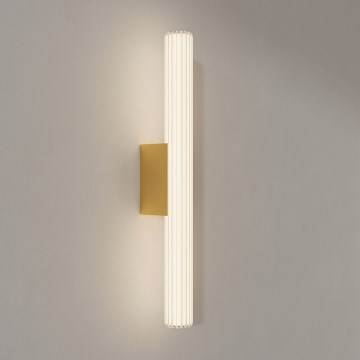 LINEA LED Bathroom Mirror Light, 12W, 230V, 3000/4000/6000K, IP44, 61 cm, Gold