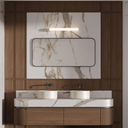 LED Bathroom Mirror Light LINEA LED/12W/230V 3000/4000/6000K IP44 61 cm Polished Chrome