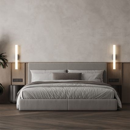 LINEA LED Bathroom Mirror Light, 12W, 230V, 3000/4000/6000K, IP44, 61 cm, Gold