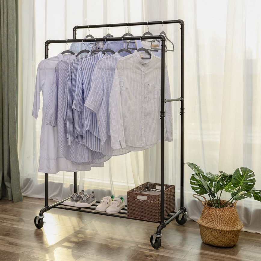 LINEA Mobile Coat Stand — Black