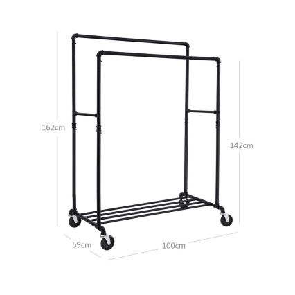 LINEA Mobile Coat Stand — Black