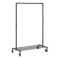 LINEA Mobile Freestanding Coat Rack, Black