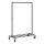 LINEA Mobile Freestanding Coat Rack, Black