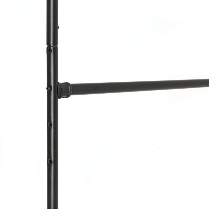 LINEA Mobile Freestanding Coat Rack, Black