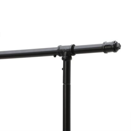 LINEA Mobile Freestanding Coat Rack, Black