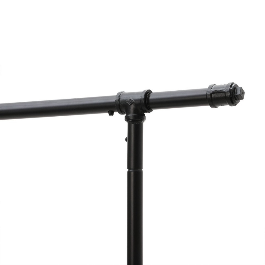 LINEA Mobile Freestanding Coat Rack, Black