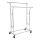 LINEA Mobile Freestanding Coat Rack – Silver