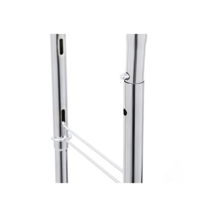 LINEA Mobile Freestanding Coat Rack – Silver