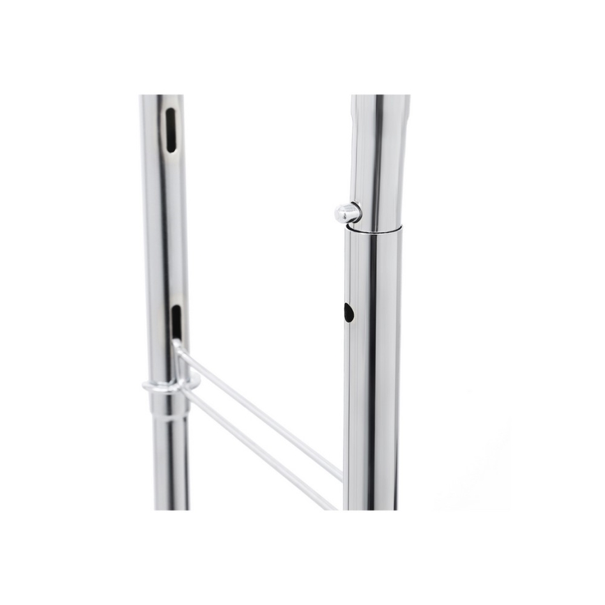 LINEA Mobile Freestanding Coat Rack – Silver