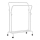 LINEA Mobile Freestanding Coat Rack, White