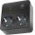 LINEA power strip with switch 2x230V + 3xUSB A/C SCHUKO black