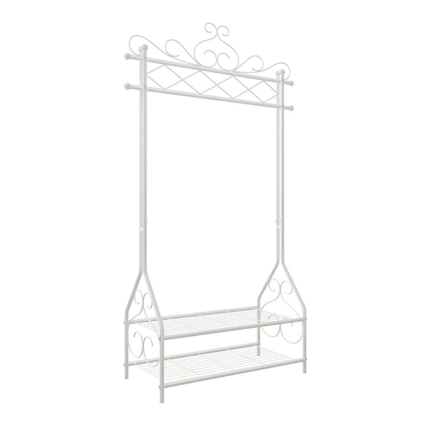 LINEA White Freestanding Coat Rack
