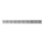 Linear drain grate 59.5x2.3 cm, stainless steel/silver