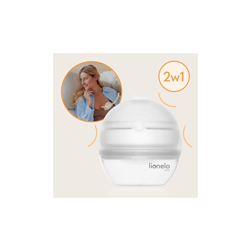 Lionelo - 2-in-1 breast pump MILKY 60 ml