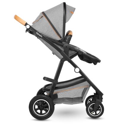 Lionelo - 2-in-1 Combination Stroller AMBER Grey Stone