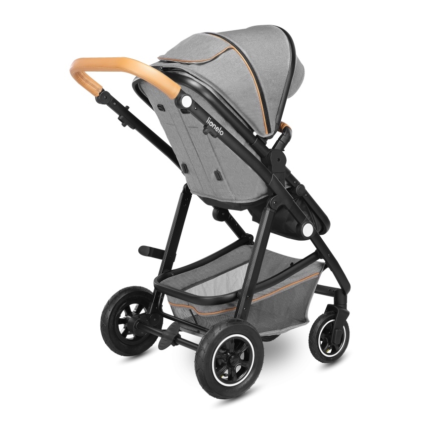 Lionelo - 2-in-1 Combination Stroller AMBER Grey Stone