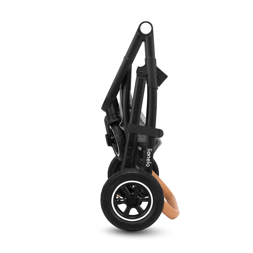 Lionelo - 2-in-1 Combination Stroller AMBER Grey Stone