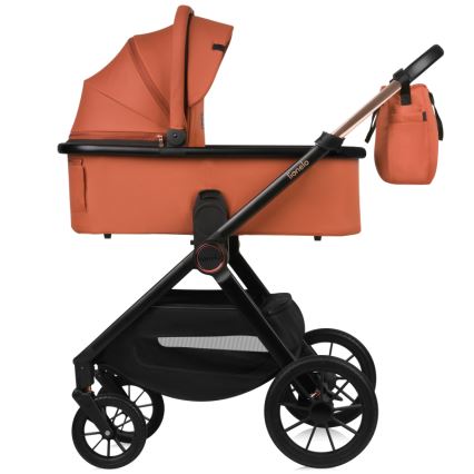 Lionelo - 2-in-1 Combination Stroller LAYLA Brown Rust