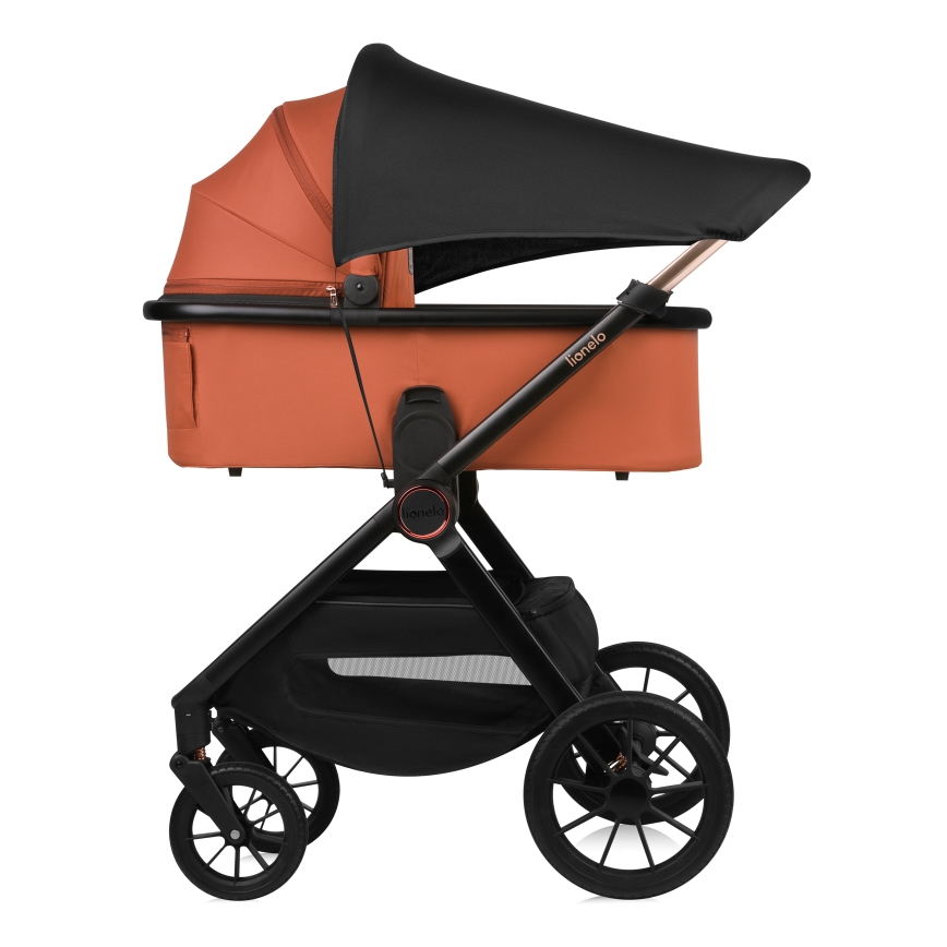 Lionelo - 2-in-1 Combination Stroller LAYLA Brown Rust