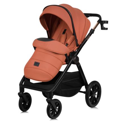 Lionelo - 2-in-1 Combination Stroller LAYLA Brown Rust