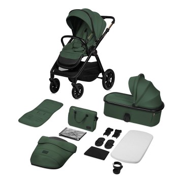 Lionelo - 2-in-1 Combination Stroller LAYLA Green Forest