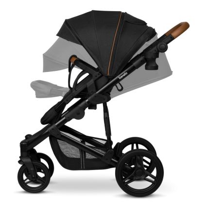 Lionelo - 2-in-1 Combination Stroller MARI TOUR Black Onyx