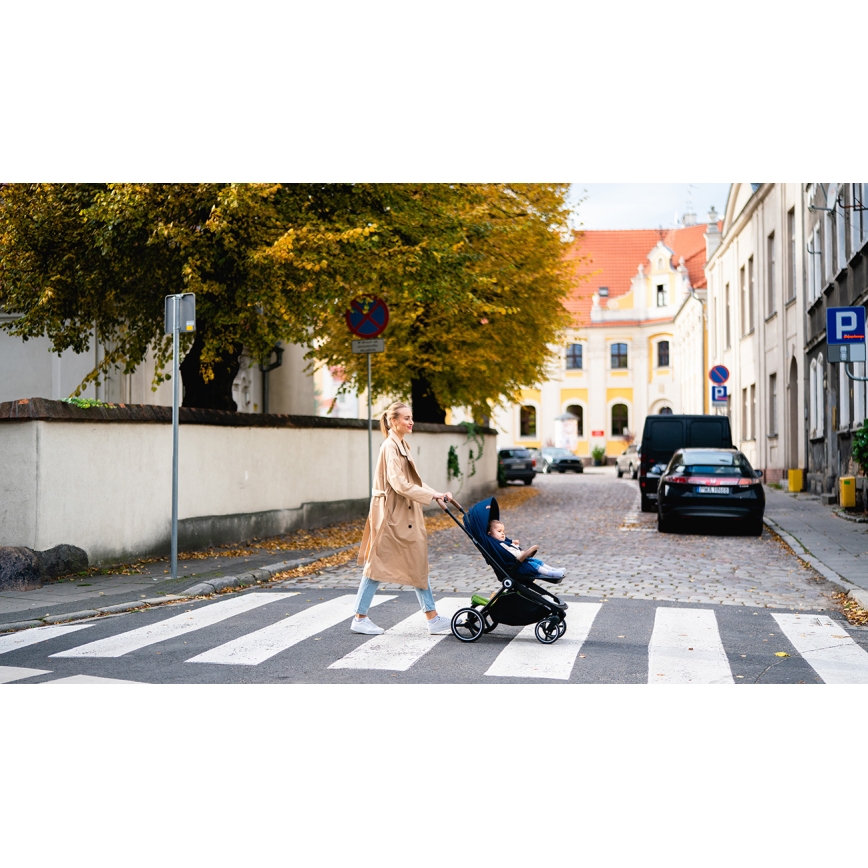 Lionelo - 2-in-1 Combination Stroller MIKA Blue Navy