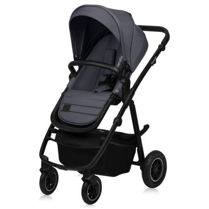 Lionelo - 3-in-1 AMBER PLUS combination stroller Grey Graphite