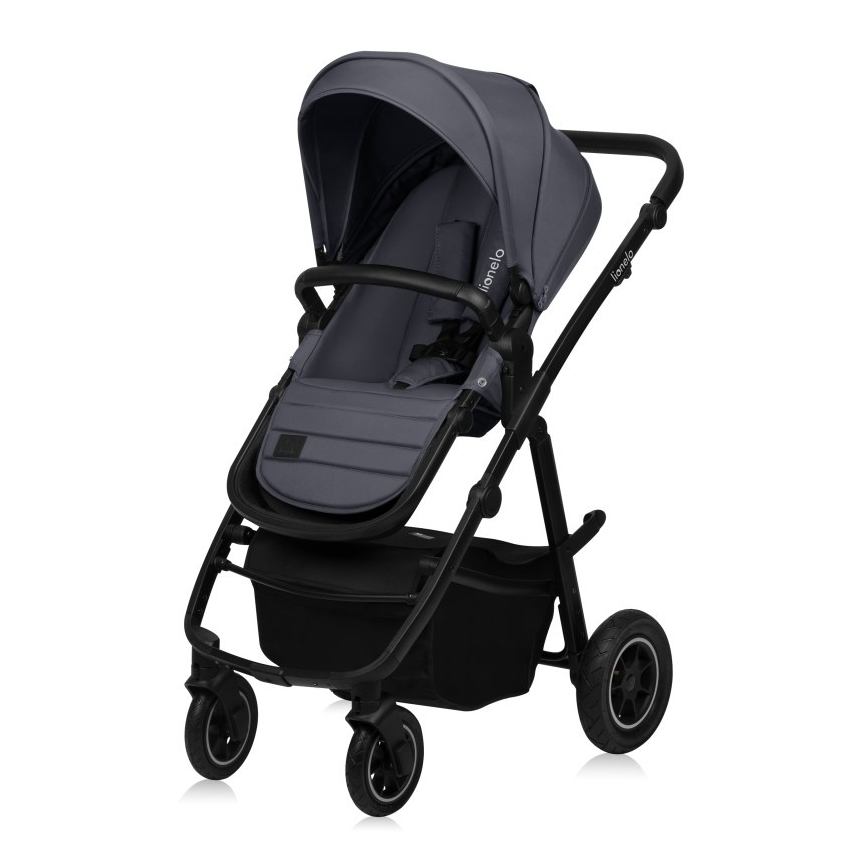 Lionelo - 3-in-1 AMBER PLUS combination stroller Grey Graphite