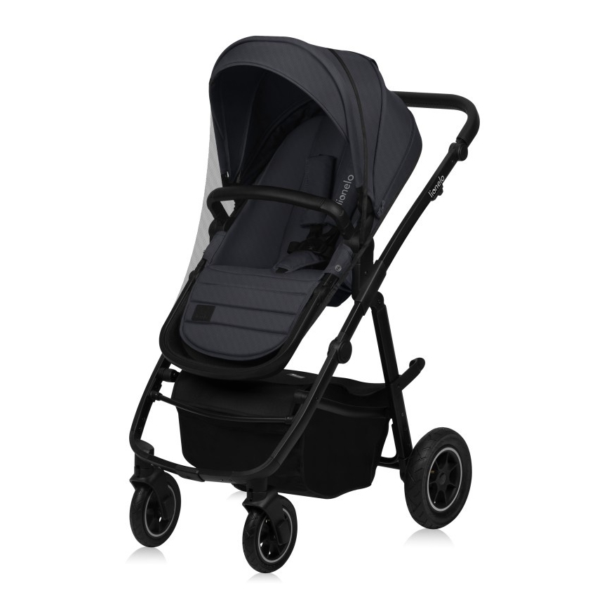 Lionelo - 3-in-1 AMBER PLUS combination stroller Grey Graphite