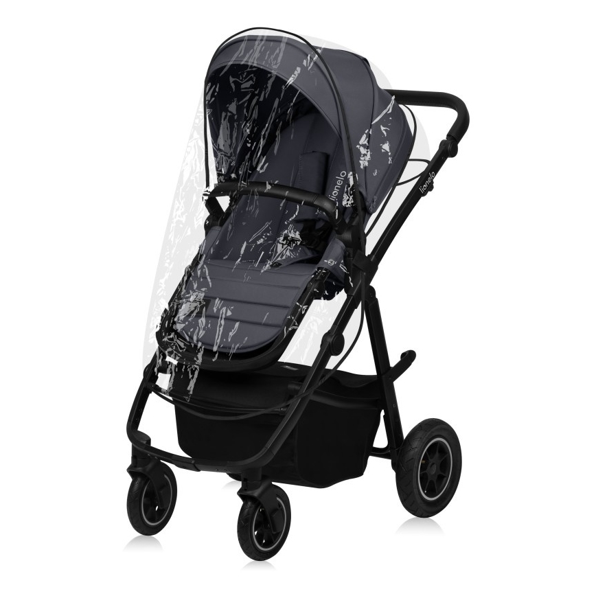 Lionelo - 3-in-1 AMBER PLUS combination stroller Grey Graphite