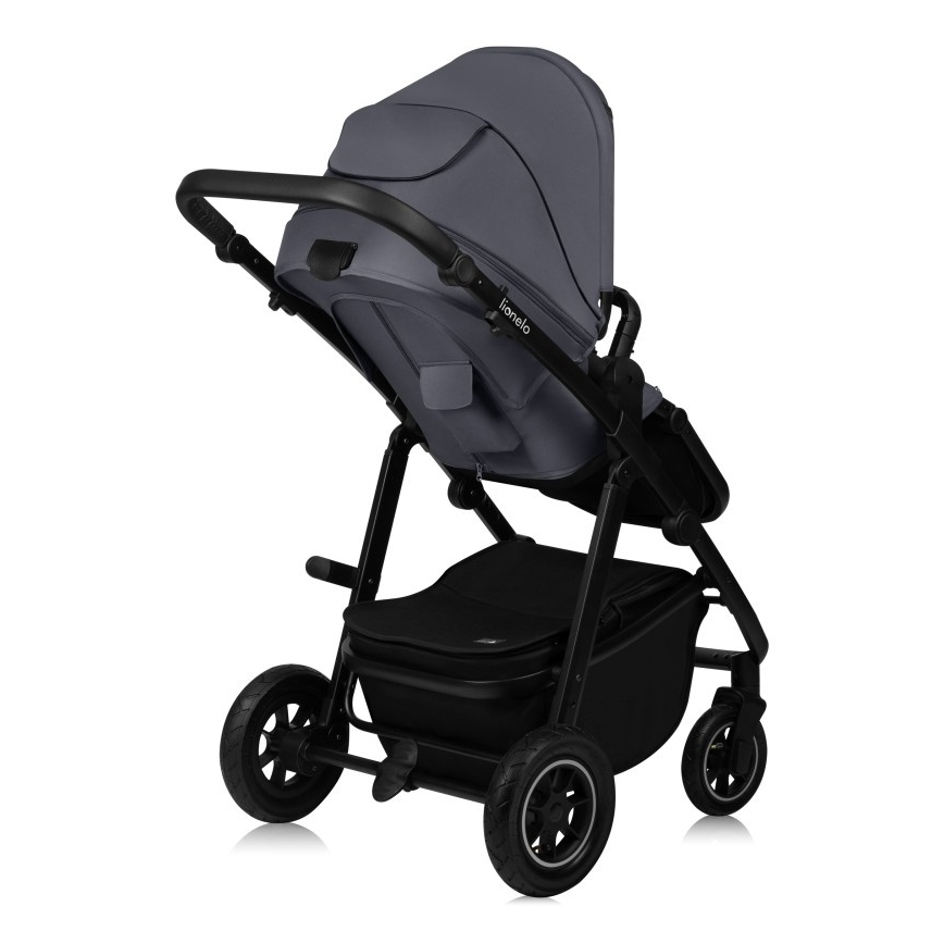Lionelo - 3-in-1 AMBER PLUS combination stroller Grey Graphite