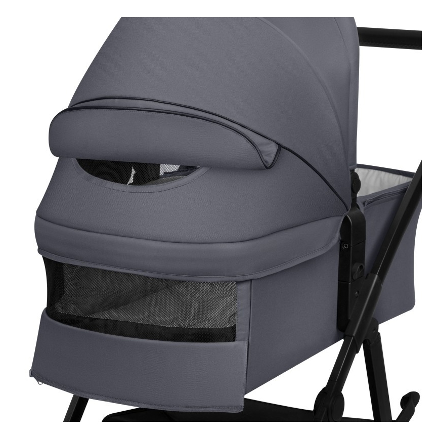 Lionelo - 3-in-1 AMBER PLUS combination stroller Grey Graphite