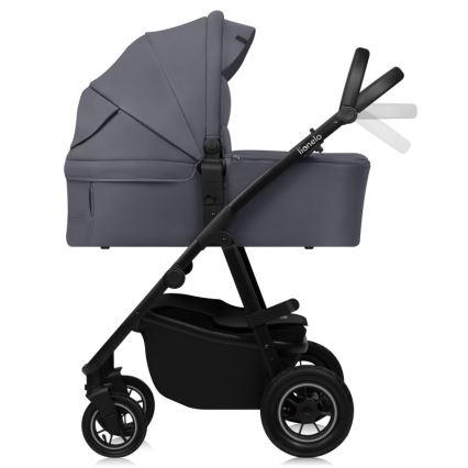 Lionelo - 3-in-1 AMBER PLUS combination stroller Grey Graphite