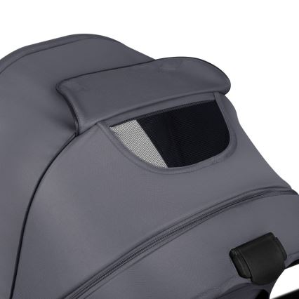 Lionelo - 3-in-1 AMBER PLUS combination stroller Grey Graphite