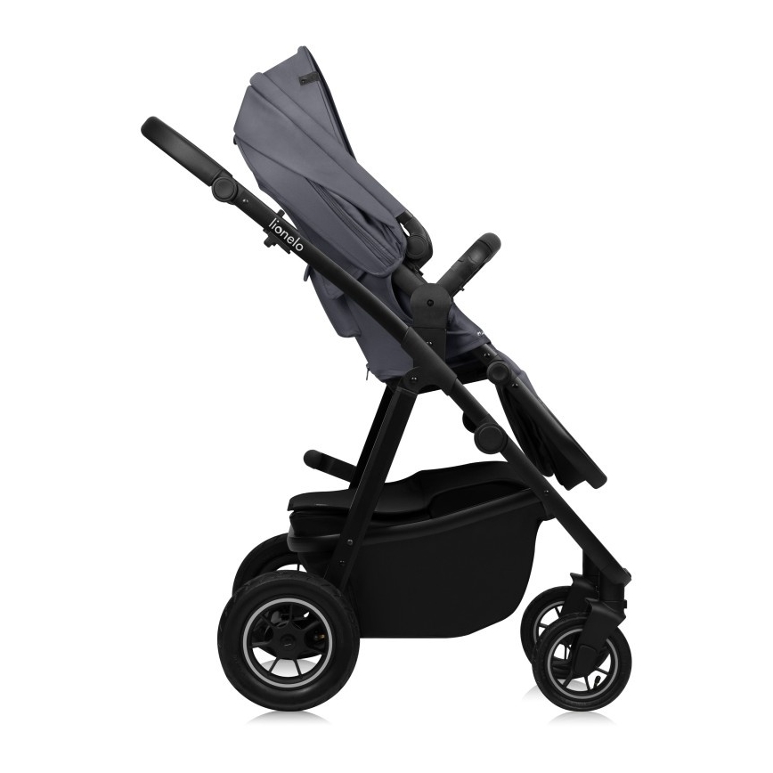 Lionelo - 3-in-1 AMBER PLUS combination stroller Grey Graphite