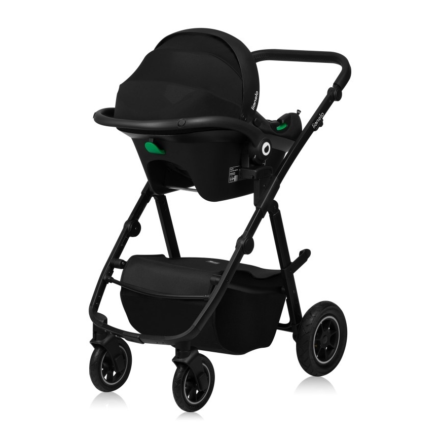 Lionelo - 3-in-1 AMBER PLUS combination stroller Grey Graphite