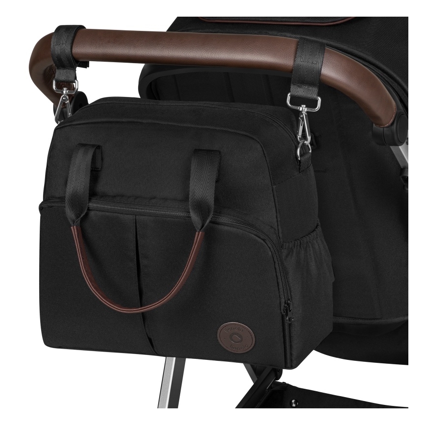 Lionelo - 3-in-1 Combination Stroller AMBER Black Silver