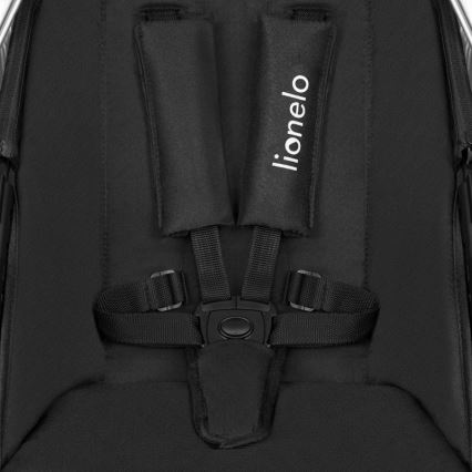 Lionelo - 3-in-1 Combination Stroller AMBER Black Silver