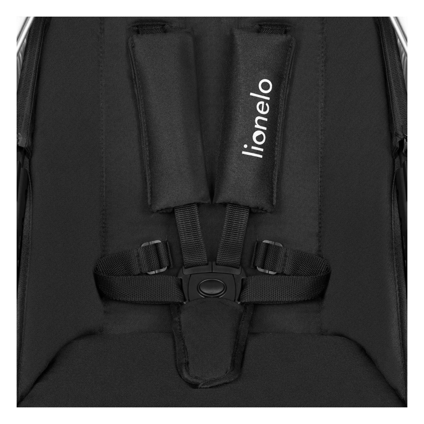 Lionelo - 3-in-1 Combination Stroller AMBER Black Silver
