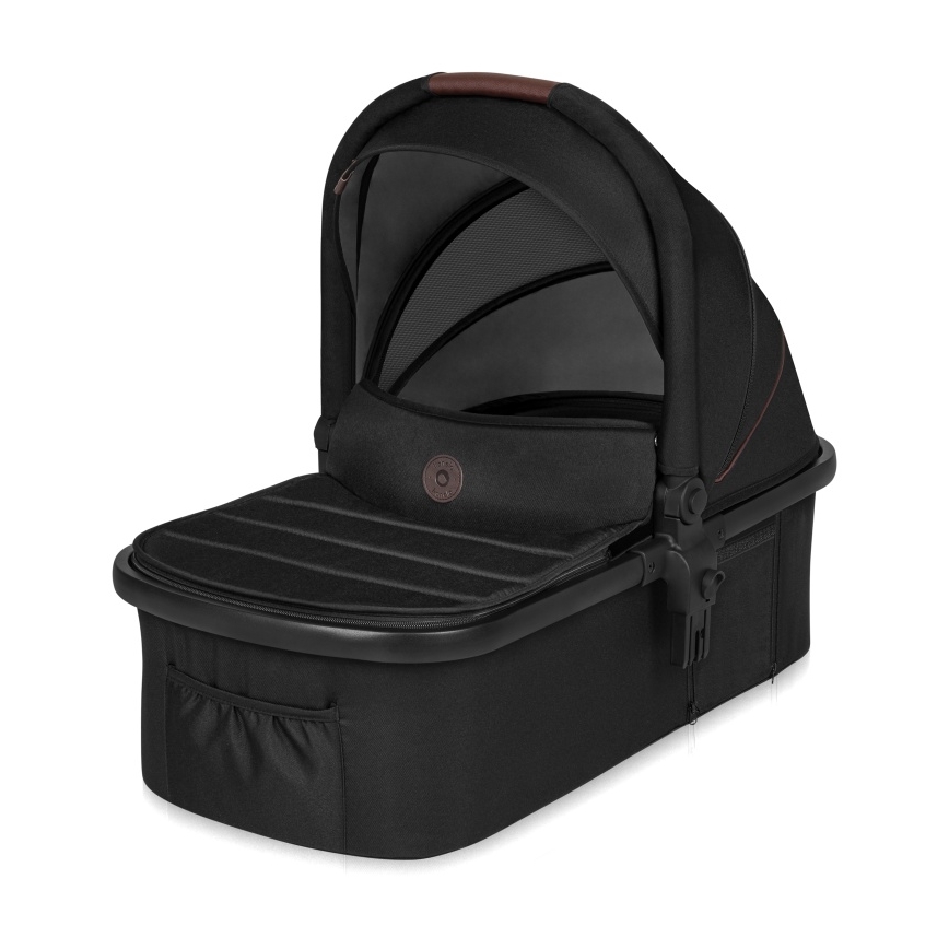 Lionelo - 3-in-1 Combination Stroller AMBER Black Silver