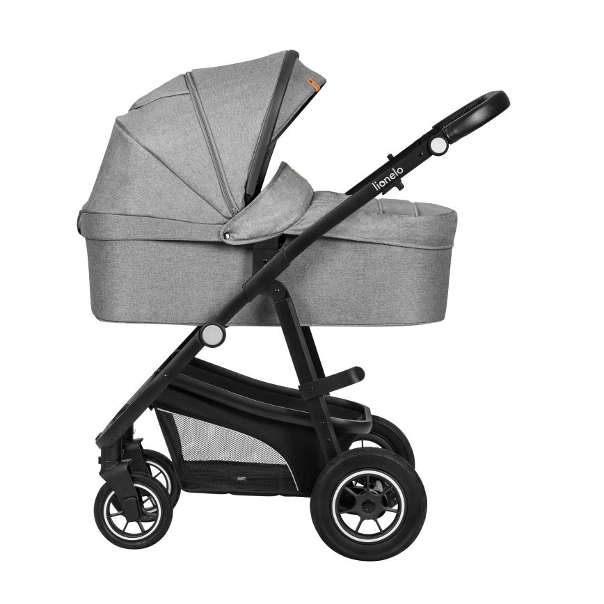 Lionelo - 3-in-1 Combination Stroller BIANKA Grey Stone