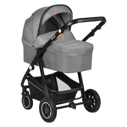 Lionelo - 3-in-1 Combination Stroller BIANKA Grey Stone