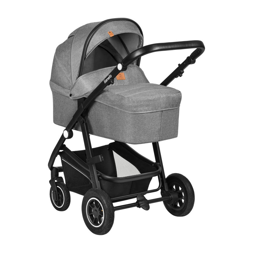 Lionelo - 3-in-1 Combination Stroller BIANKA Grey Stone