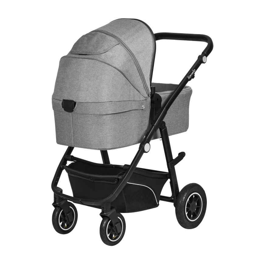 Lionelo - 3-in-1 Combination Stroller BIANKA Grey Stone